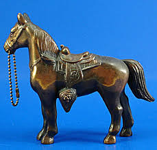 1940s/1950s Pot Metal Western Horse