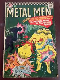 1966 Metal Men Comic Book - Vintage DC Comic Metal Men - Etsy