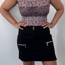 Y2K Cargo Skirt With Zipper Details | Size 12 Large - Etsy