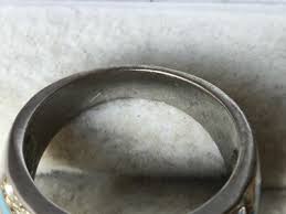 Vintage Jewelery metal size 9 Ring White Stone Signet jewelry | eBay