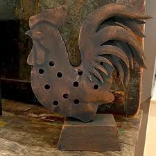 Accents | Metal Rooster Votive | Poshmark