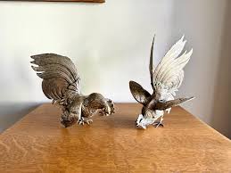 Escultura De Gallos - Etsy New Zealand
