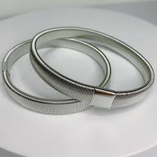 Elastic Metal Sleeve Garters Mens Elasticated Arm Band Rings ...
