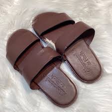 Abercrombie & Fitch Men's Brown Faux Leather Strap... | Depop