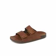 REEF Ojai Two Bar Men's Fashion Slide Sandal, Premium Suede, Soft Cushion Footbed, Dark Brown, 13: Buy Online at Best Price in UAE - Amazon.ae