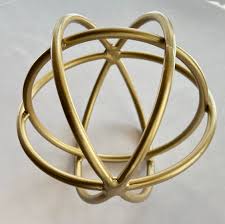 Small Gold Circle Orb – Refine Home Store and Design