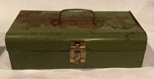 Green Vintage BERNZ-O-MATIC Primitive Rustic Metal Tool ...