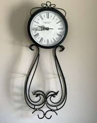 Austin-Clock-Co-Metal-Wire-Wall-Clock