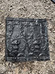 ANTIQUE METAL TIN CEILING TILE 24” X 24" SALVAGED VINTAGE | eBay