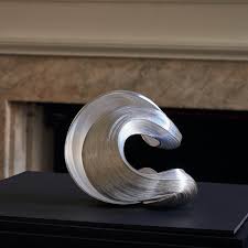 Contemporary Abstract Silver Sculpture by Nan Nan Liu For ...