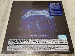 Sealed Metallica Ride the Lightning Box Limited edition 6CD+4LP+DVD Metallica | eBay