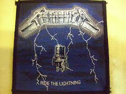 VINTAGE METALLICA PATCH RIDE THE LIGHTNING | #416474612