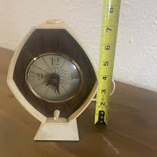 Vintage MCM Brown & Bigelow Remembrance Alarm Clock | eBay