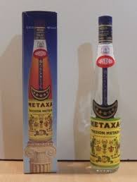 METAXA GREEK COGNAC VTG 700ML BOTTLE EMPTY WITH ORIGINAL BOX ...