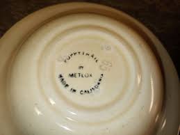 Vintage Metlox Poppytrail Homestead Provincial - (2) Small ...