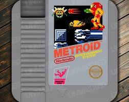 Metroid NES Coaster Video Game Coaster Nintendo Coaster ...