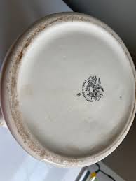 Large Ceramic Made in Saar-basin, Germany With Flower Detail ...