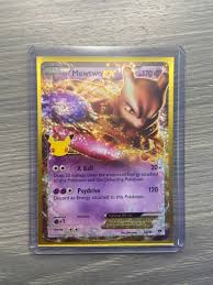 Pokémon TCG Mewtwo EX Celebrations: Classic Collection 54/99 ...