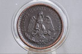 1906 Mexican 1 Centavo - XF/AU Condition - Mexico City Mint ...