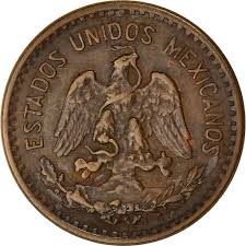 Mexico 1 Centavo | Estados Unidos Mexicanos | Encina Coin ...