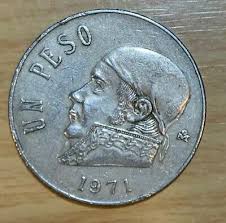 MEXICO 1 PESO 1971 SILVER NICE | eBay