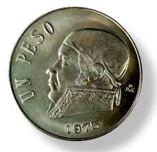 1975 Mexico 1 Peso Mexican Coin - Jose Morelos | eBay