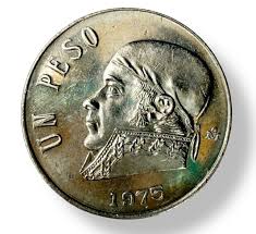 1975 Mexico 1 Peso Mexican Coin - Jose Morelos | eBay