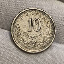 1890 PIR MEXICO 10 CENTAVOS SILVER - COMBINED SHIPPING ...