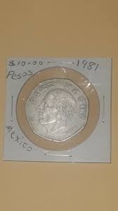 7-sided Equilaterally curved heptagonal Mexican coin 10 pesos w/ M. Hidalgo 1981 | eBay