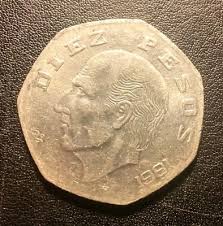 1981 Mexico 10 Pesos Coin | eBay