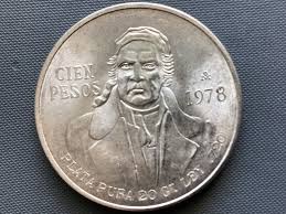 1978 Mexico Silver 100 Pesos .64.3 SILVER $20.00 Each Silver ...