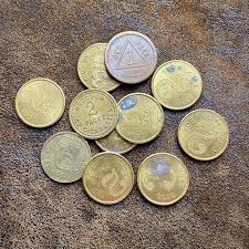 Cigarette Tokens, Vintage Brass Coins for Tobacco Vending ...