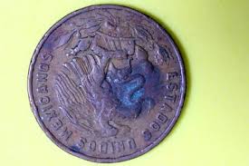 1965 - Mexico 20 Centavos TONED BRONZE COIN! #N00767 | eBay