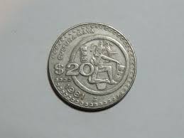 México coin 1981 20 Pesos Cultura Maya great coin. | eBay