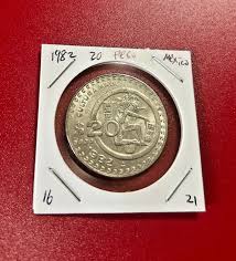 1982 Mexico 20 Pesos Coin Culture Maya Commemorative - Nice World Coin !!! | eBay