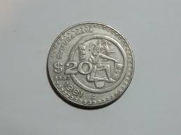 México coin 1981 20 Pesos Cultura Maya great coin. | eBay