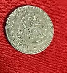 MEXICO COIN $20 DOLLARS ISSUED 1981 FREE SHIPPING | eBay
