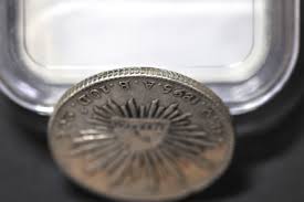 Mexico - Republic 1895 Mo AB 8 Reales Silver Coin ( Wt ...