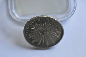 Mexico - Republic 1892 Ga JS 8 Reales Silver Coin ( Weight ...