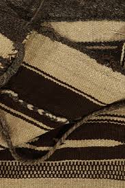 1960s Vintage Kilim Rug in Beige, Brown Tribal Bag Design | Chairish