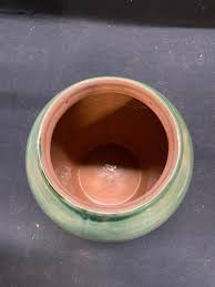 Sold at Auction: Vintage STANGL Pottery Terra Rose Green Vase