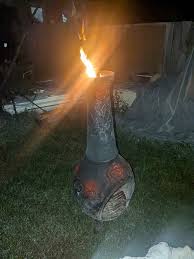 Aluminum cast chiminia two-piece with the cooking grate easy ...