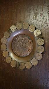 VTG MEXICAN COIN CINCO CENTAVOS COPPER BRASS CIGARETTE ASHTRAY FOLK ART | eBay
