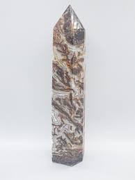Unique Crazy Lace Agate Crystal Tower, Crazy Lace Agate ...