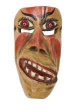 Sold at Auction: Vintage Native American Carved False Face Mask