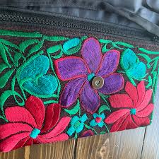 Embroidered Clutch - Etsy