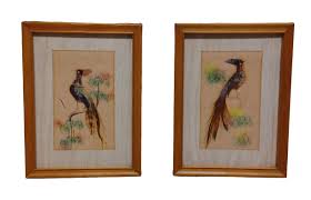 Vintage Framed Mexican Feather Art | eBay