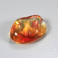 Natural Fire Opal | 4.77 Cts Tumbles Shape | Fire Opal ...