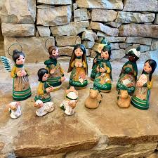 Mexican Nativity Set - Hand Crafted Clay Nativities Grande ...