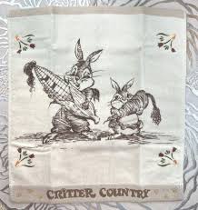 Disneyland Critter Country Rabbit Face Towel Splash Mountain ...